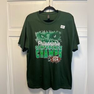 Philadelphia Eagles Conference Champs 2024 Short Sleeve Tee Shirt Size Men’s XL